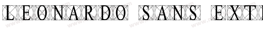 Leonardo Sans Extrabold字体转换